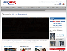 Tablet Screenshot of linkmisr.com